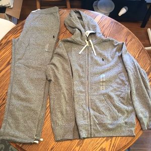 Men’s new with tags Polo track suit size XL